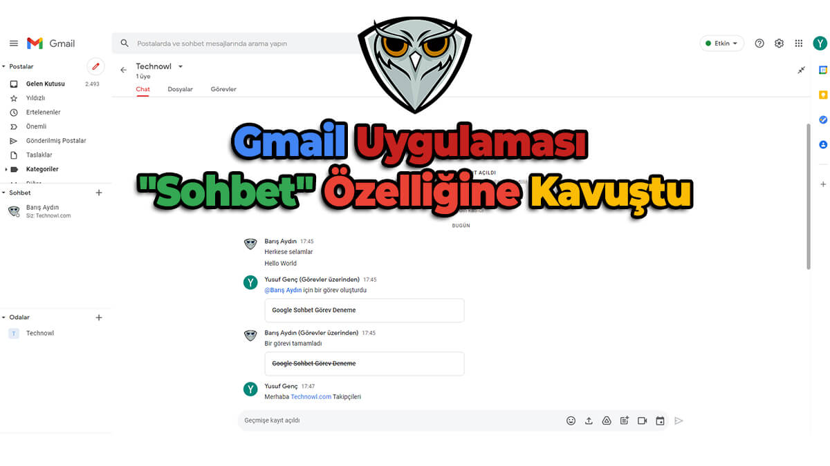 Google Sohbet Özelliği