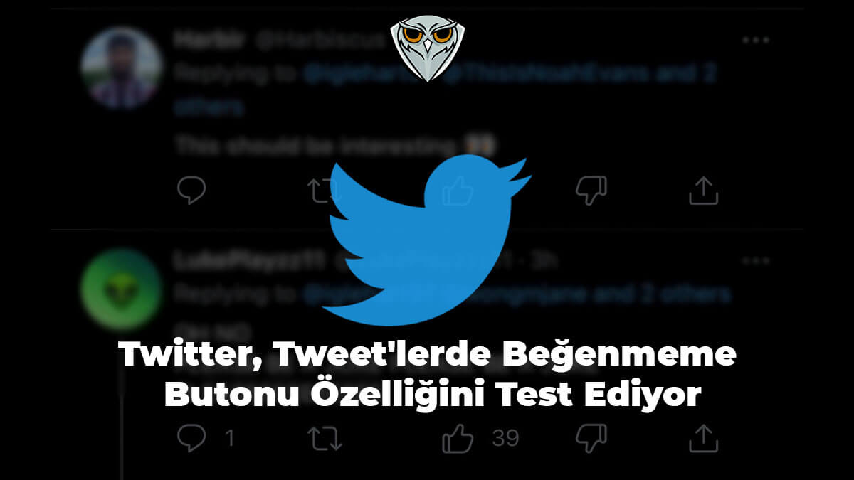 Twitter Beğenmeme Butonu