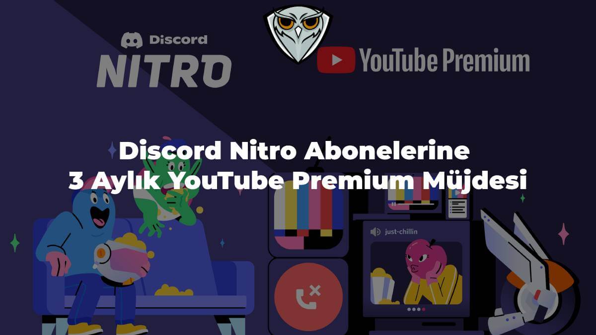 Discord Nitro 3 Aylık YouTube Premium Kampanyası