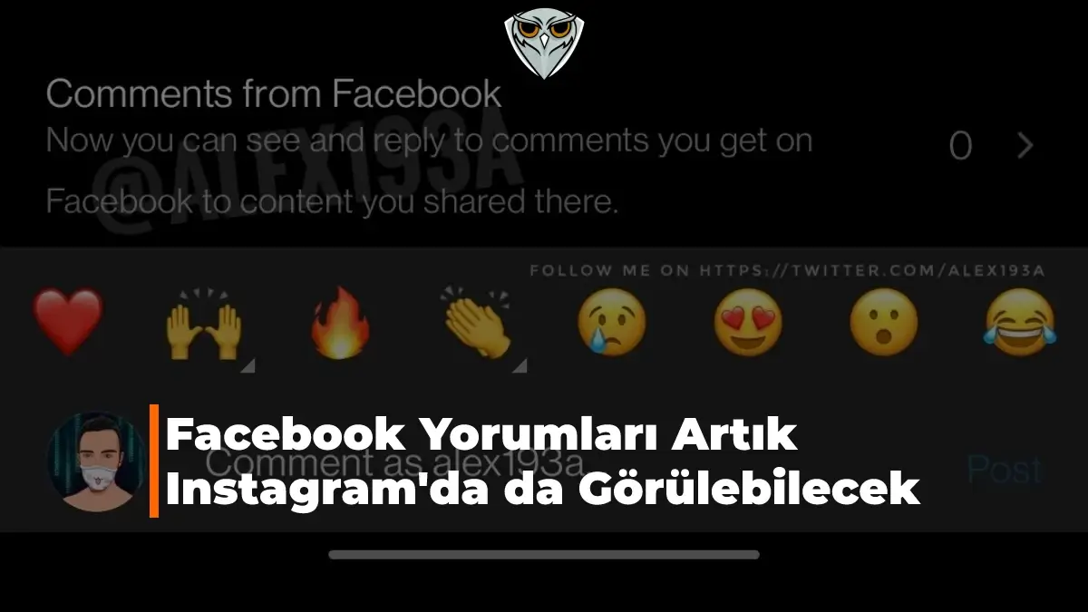 Instagram'da Facebook Yorumları Gözükecek