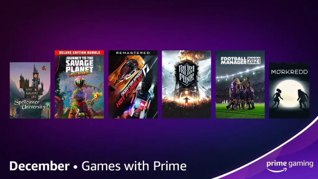 Amazon Prime Gaming Aralık 2021 Ücretsiz Oyunları